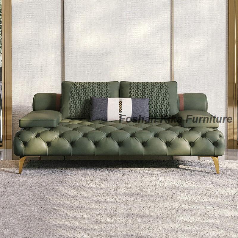 Roberto Cavalli Leather Sofa