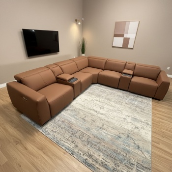 Dual Electric Recliner Sofa